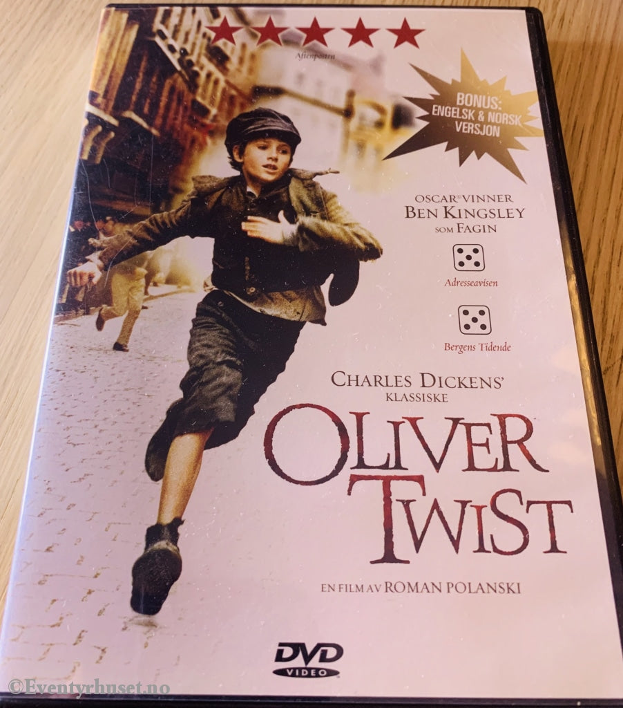 Charles Dickens Oliver Twist. Dvd. Dvd