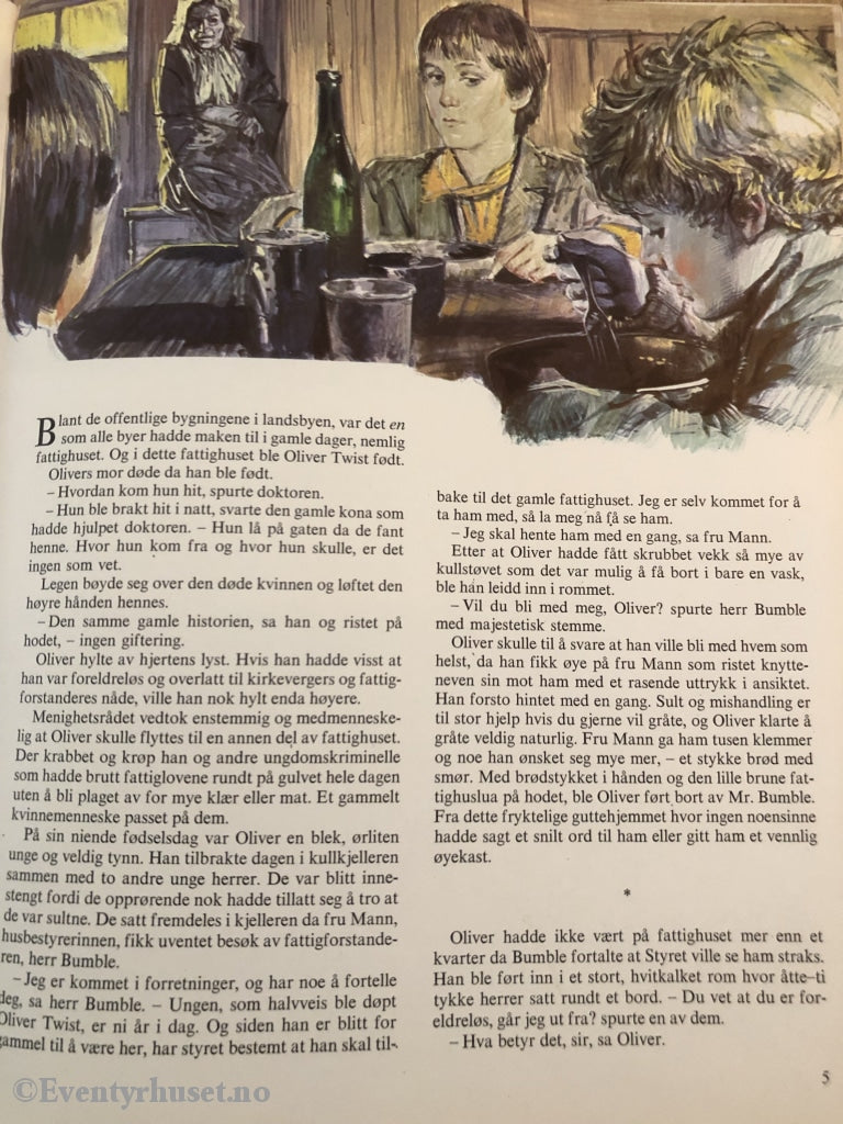Charles Dickens. Oliver Twist. Fortelling