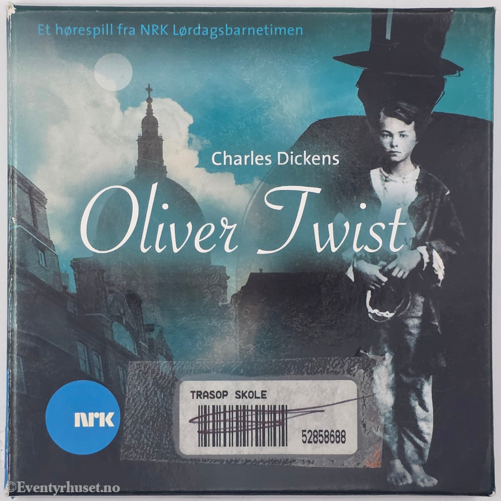 Charles Dickens. Oliver Twist. Lydbok på CD.