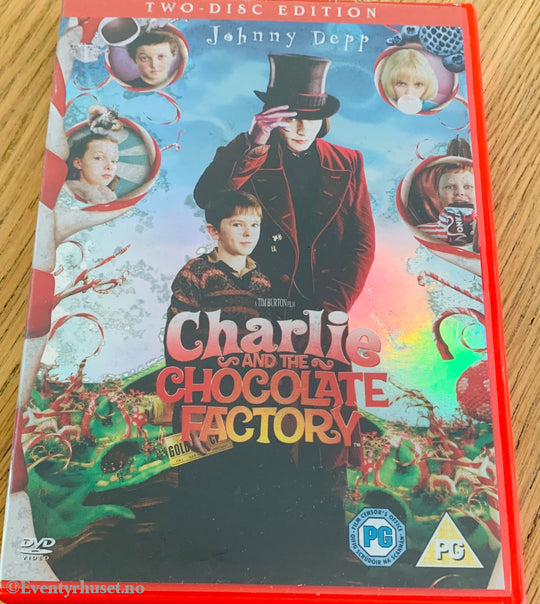 Charlie and the Chocolate Factory (2005). DVD.
