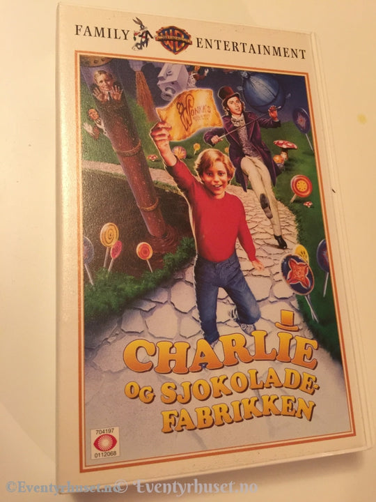 Charlie Og Sjokoladefabrikken. 1971. Vhs. Vhs