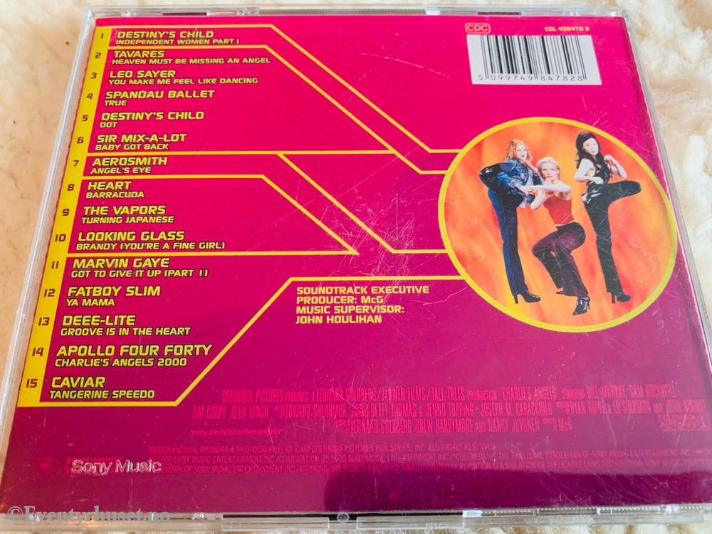 Charlie's Angels. Soundtrack. CD.