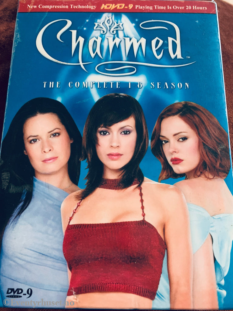 Charmed The Complete 1-8 Season. DVD samleboks.