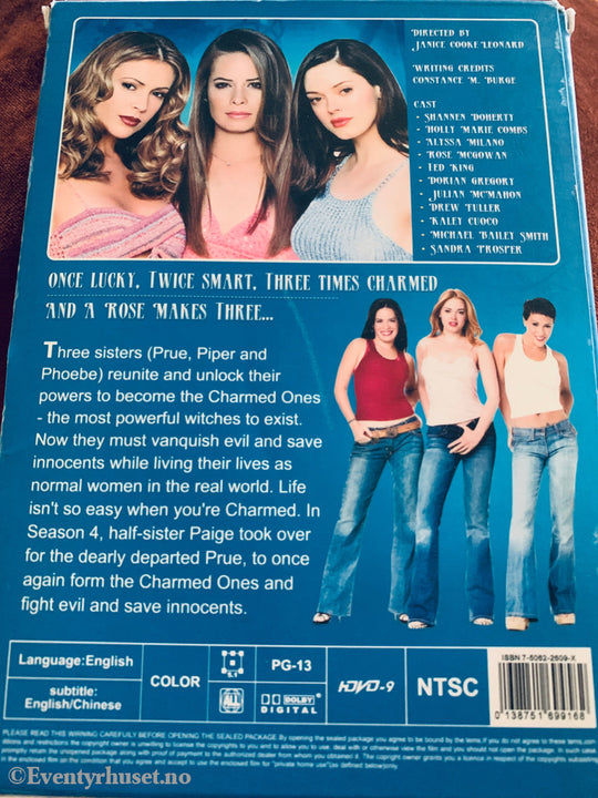 Charmed The Complete 1-8 Season. DVD samleboks.