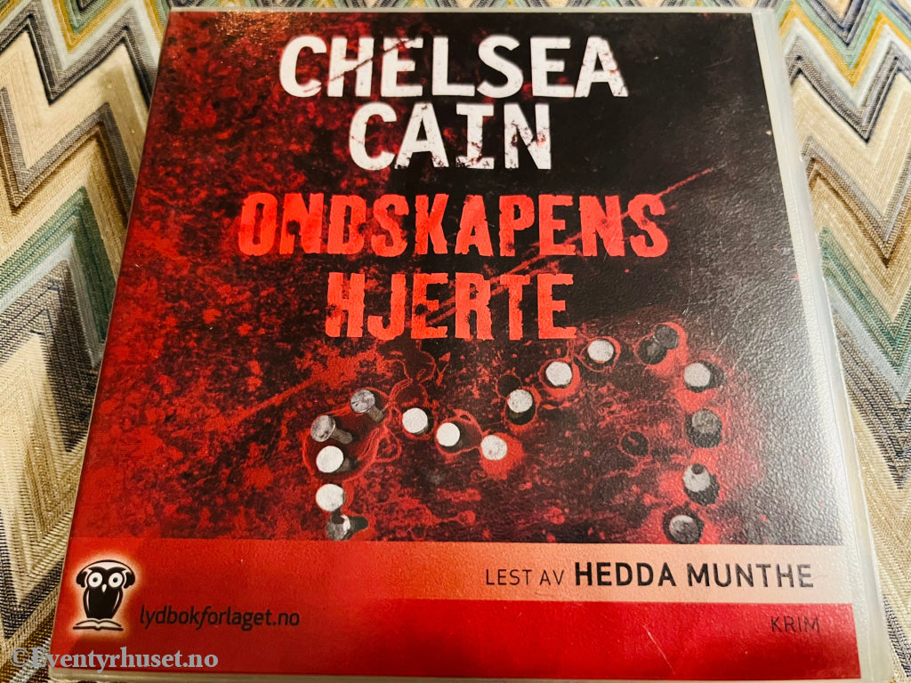 Chelsea Cain. Omdskapens Hjerte. Lydbok På 9 Cd. Ny I Plast!