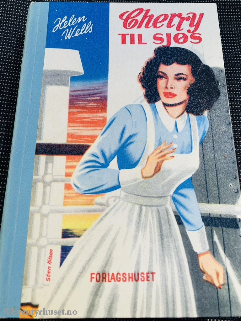 Cherry Bøkene Nr. 09. Helen Wells. 1952. Til Sjøs. Fortelling