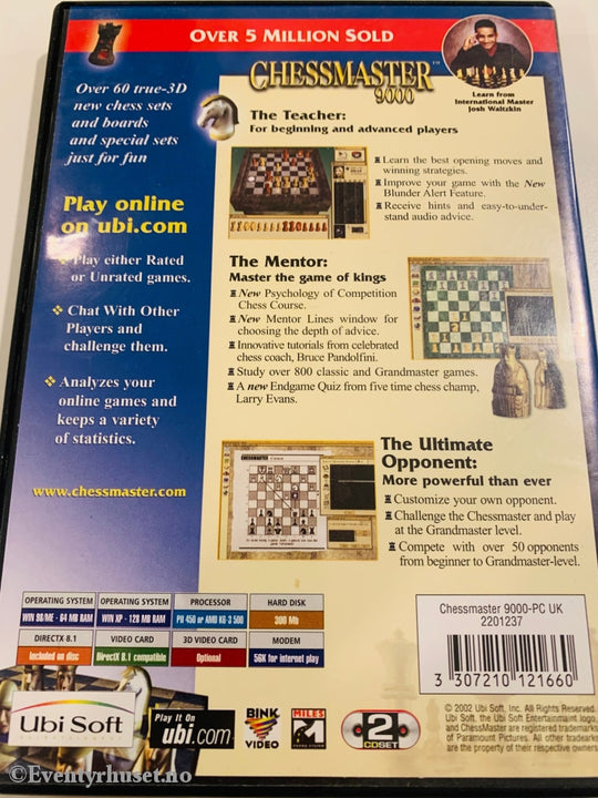 Chessmaster 9000. Pc Spill. Spill
