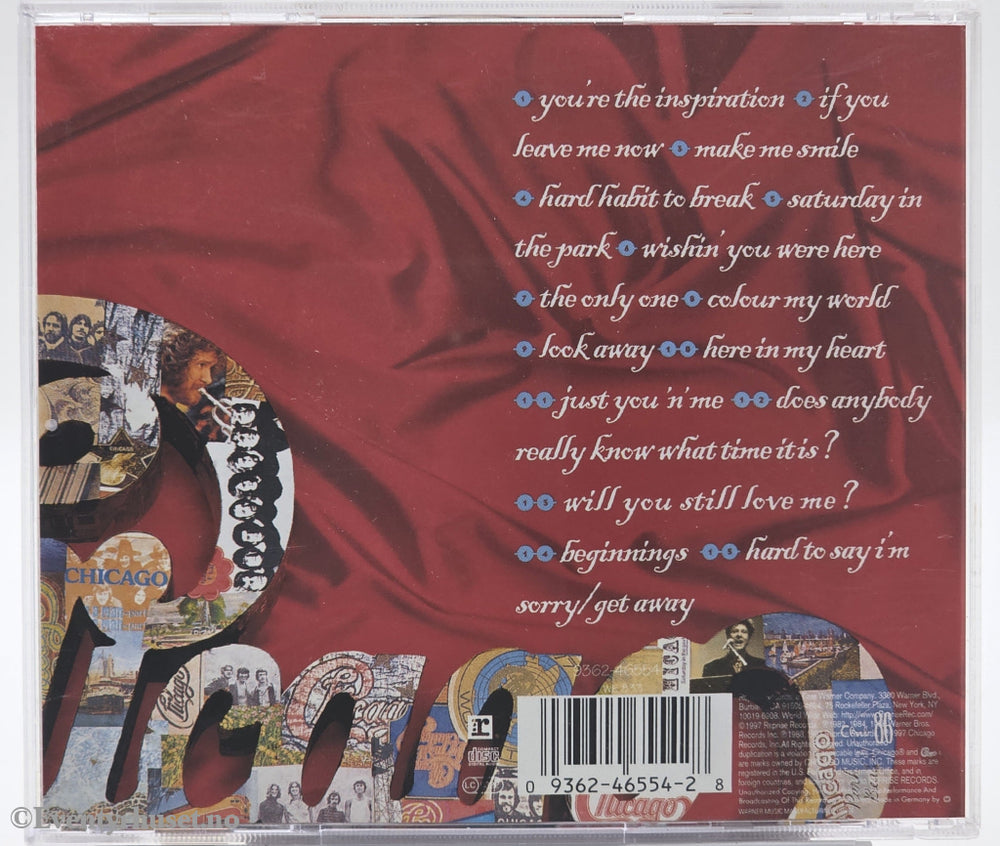 Chicago. TBD. Chicago '86 The Chicago Years. CD.