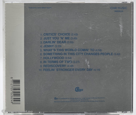 Chicago. TBD. Chicago II (Digitally Remastered). CD.