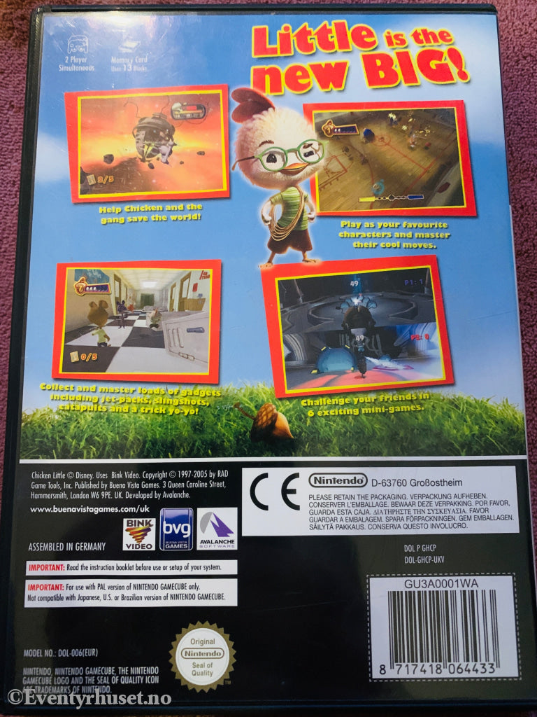 Chicken Little. Gamecube.
