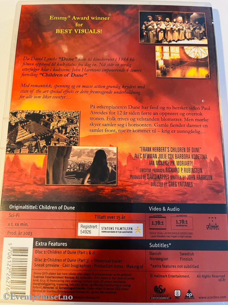 Children Of Dune. 2003. Dvd. Dvd