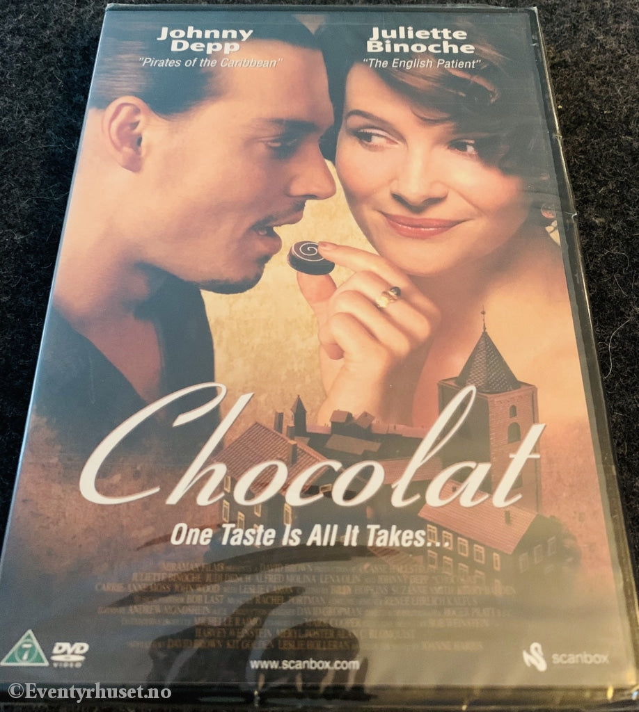 Chocolat. 2000. Dvd Ny I Plast!
