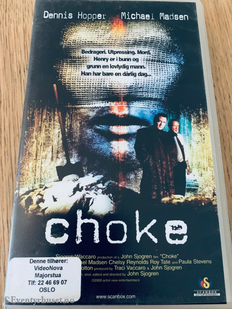 Choke. 1986. 2000. Vhs Leiefilm.