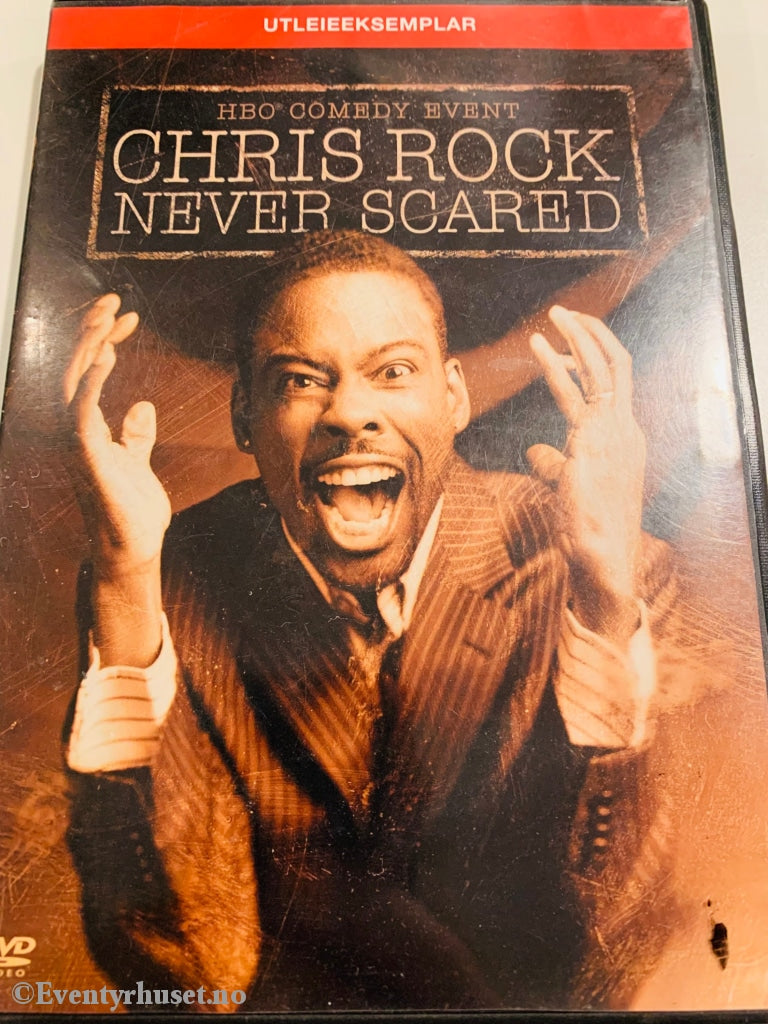 Chris Rock - Never Scared. Dvd Utleiefilm.