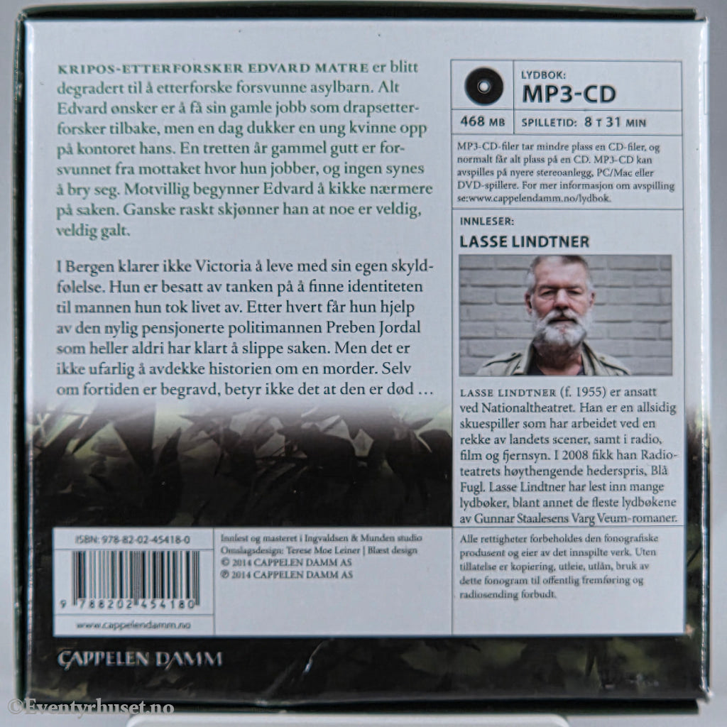 Chris Tvedt & Elisabeth Gulbrandsen 2013 Djevelens barn. Lydbok på CD.