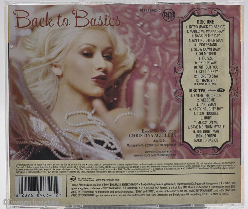 Christina Aguilera. 2006. Back to Basics. 2CD.