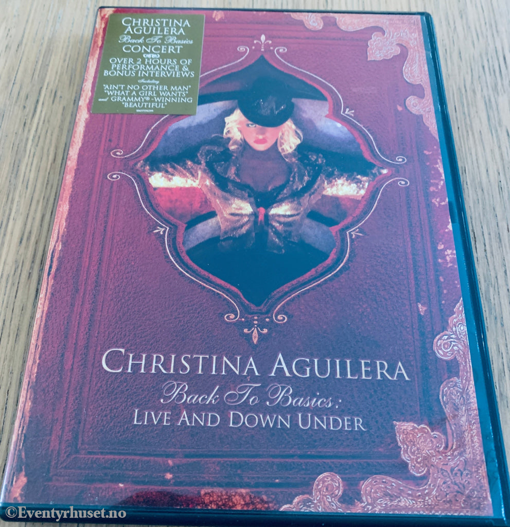 Christina Aguilera: Back to Basics Live and Down Under. DVD