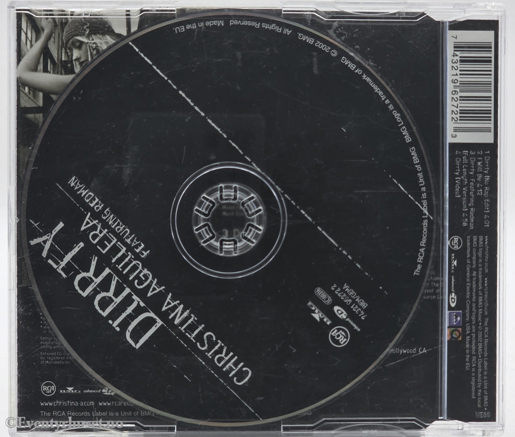 Christina Aguilera ft. Redman / 2002 / Dirrty / CD singel