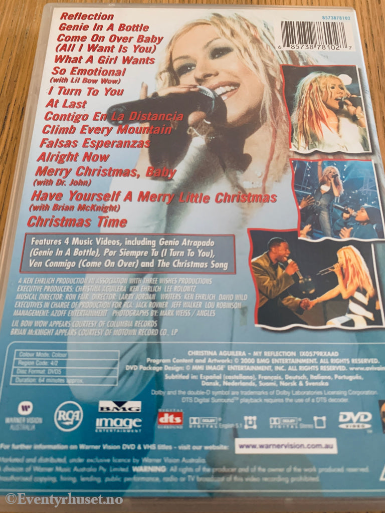 Christina Aguilera: My Reflection (2001). DVD