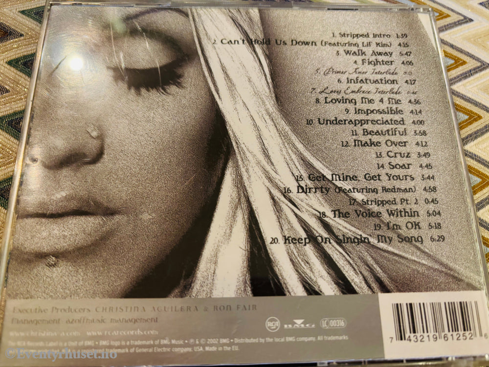 Christina Aguilera. Stripped. CD.