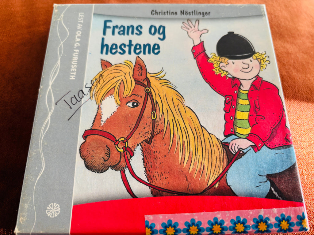 Christine Nöstlinger – Frans og hestene. Lydbok på CD.