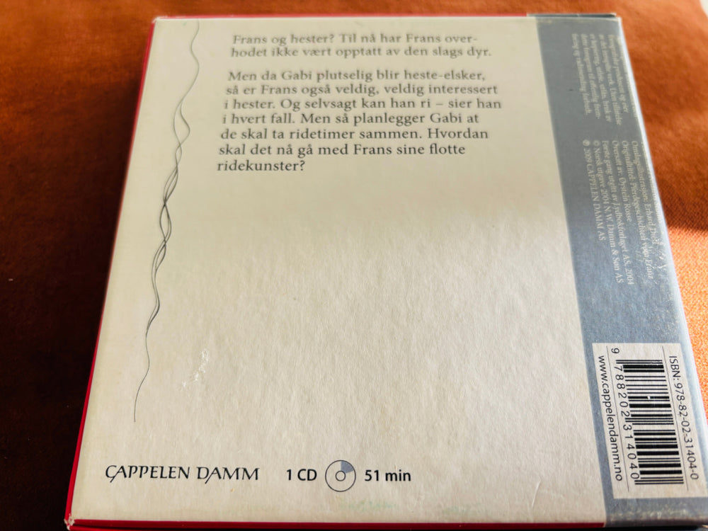 Christine Nöstlinger – Frans og hestene. Lydbok på CD.
