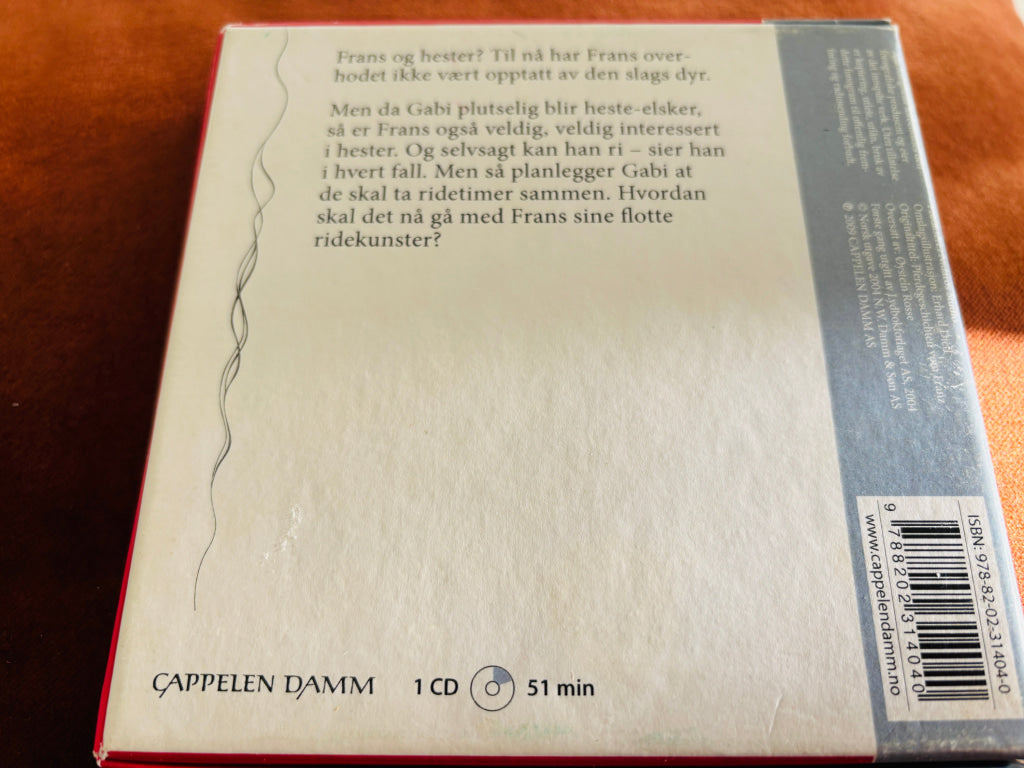 Christine Nöstlinger – Frans og hestene. Lydbok på CD.