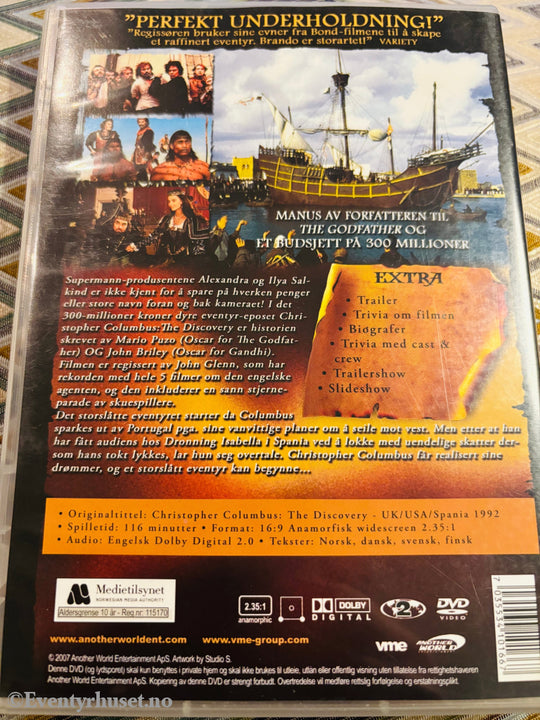 Christopher Columbus: The Discovery. DVD.