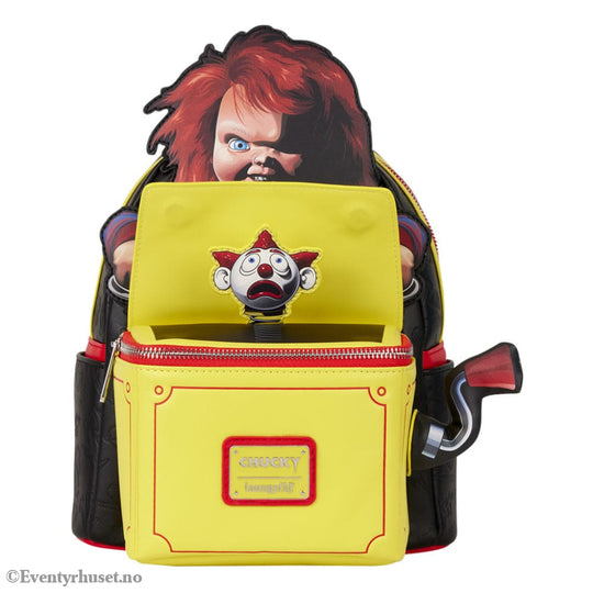 Chucky by Loungefly Mini Backpack Pop Up Fashion & Accessories