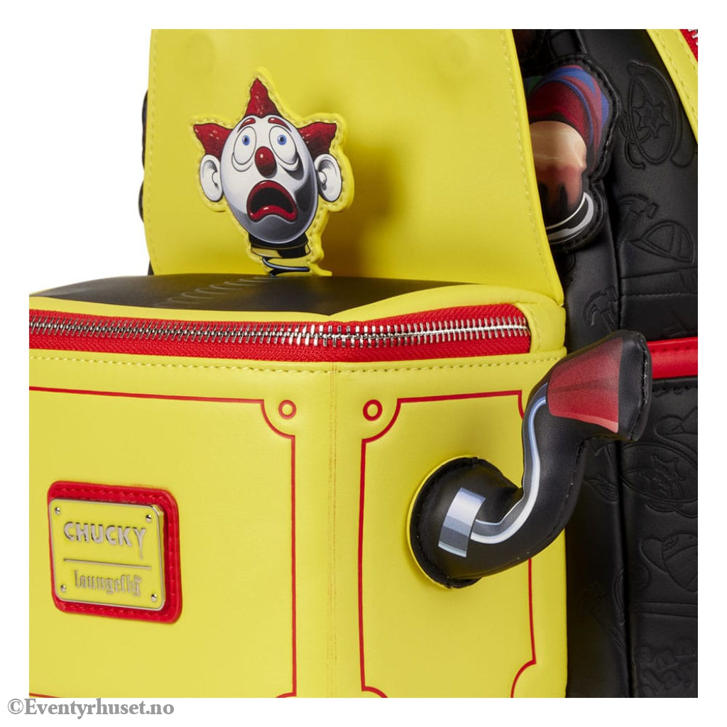 Chucky by Loungefly Mini Backpack Pop Up Fashion & Accessories