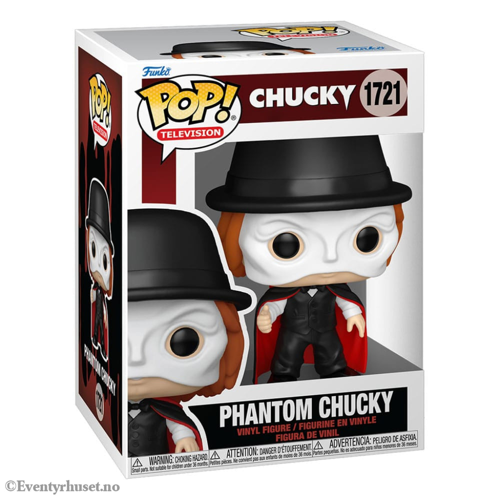 Chucky POP! Television Vinyl Figure Phantom Chucky 9 cm Collectibles