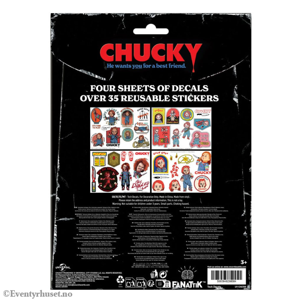 Chucky Tech Sticker Pack Home & Gifts