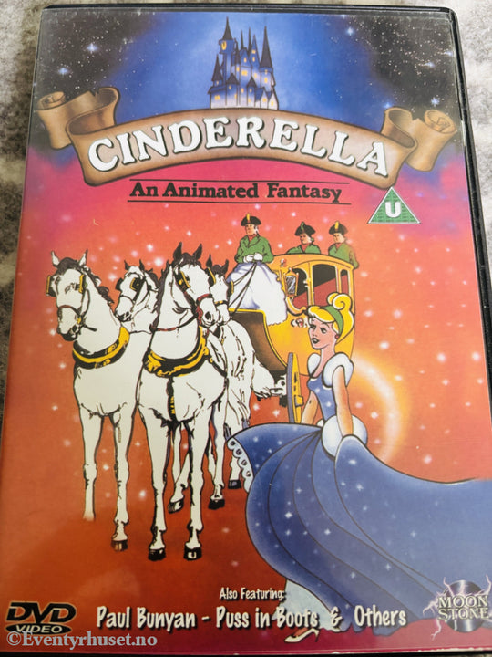 Cinderella - An Animated Story. DVD.