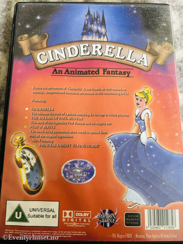Cinderella - An Animated Story. DVD.