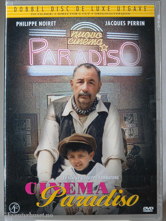 Cinema Paradiso (1988). DVD. Ny i plast!