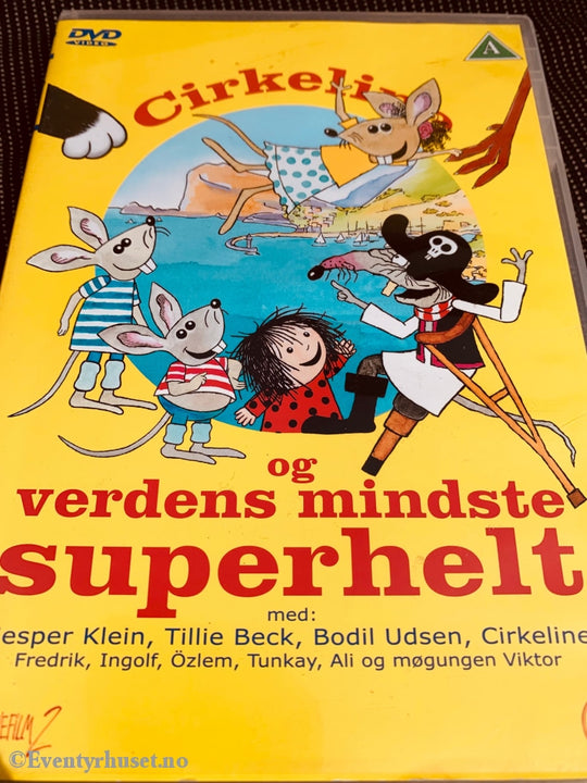 Cirkeline Og Verdens Minste Superhelt. 2004. Dvd. Dansk Utgave. Dvd
