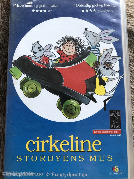 Cirkeline - Storbyens Mus. 1999. Vhs. Vhs