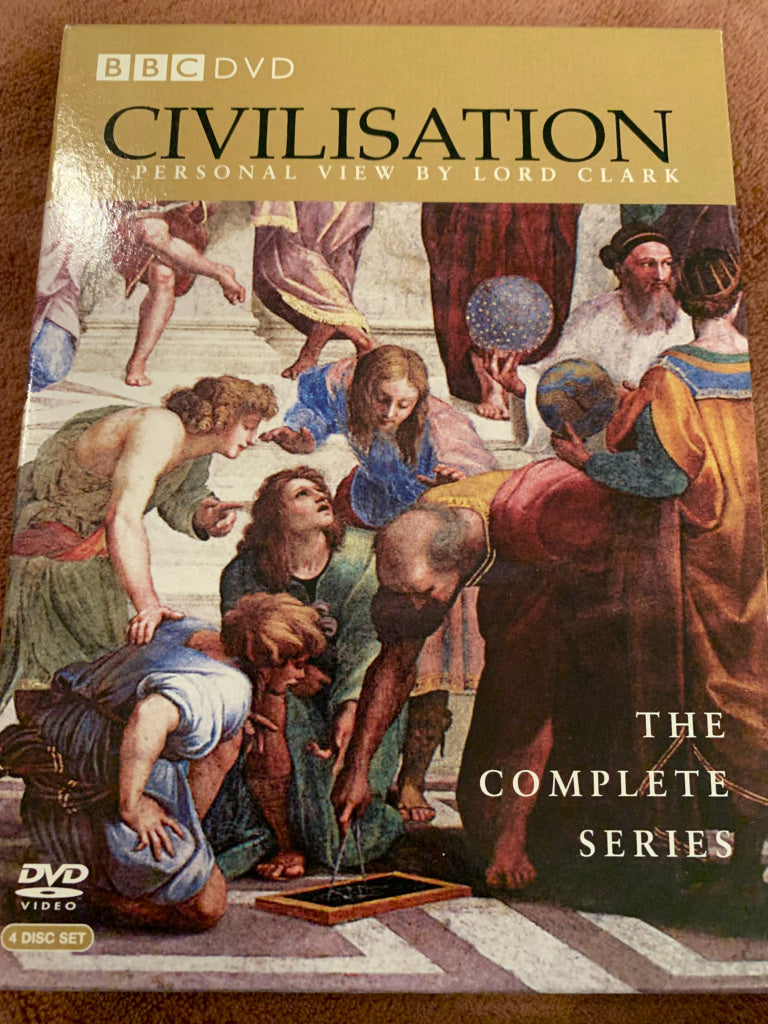 Civilisation: A Personal View by Lord Clark. DVD samleboks.