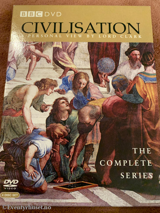Civilisation: A Personal View by Lord Clark. DVD samleboks.