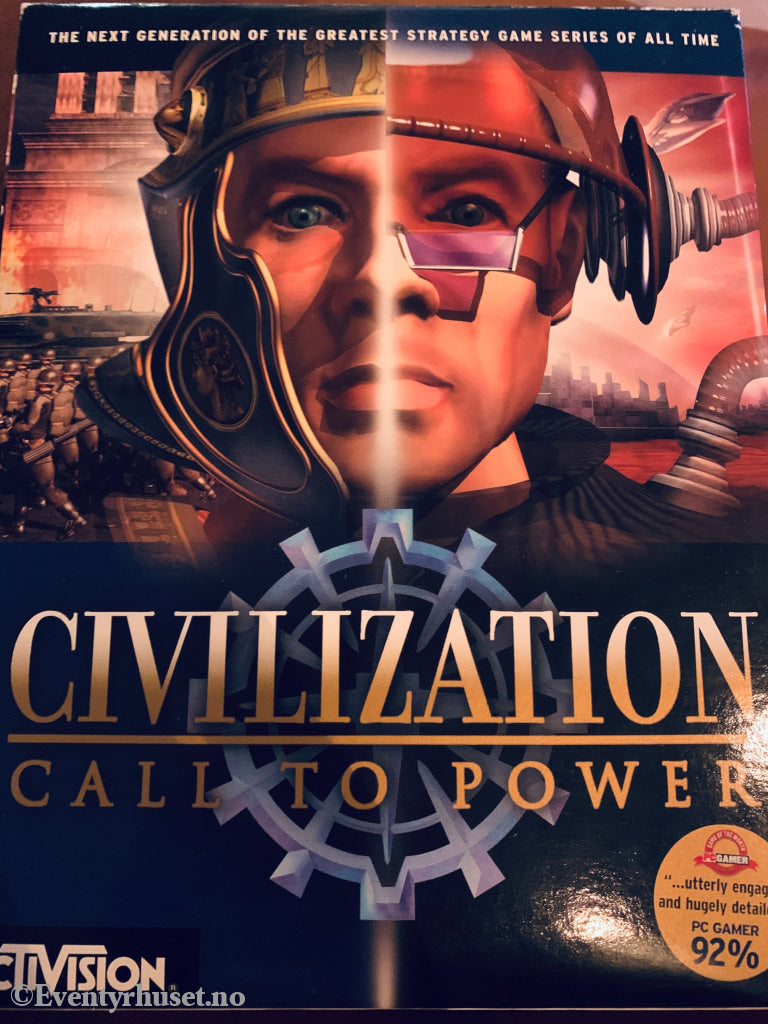 Civilization: Call to Power. Big Box PC-spill.