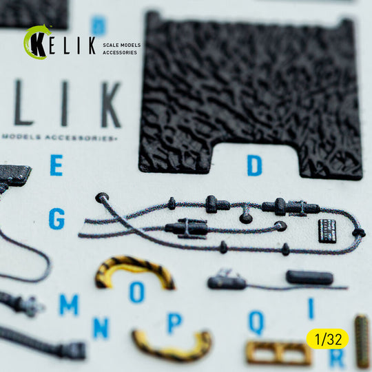 F-15C (early) - interior 3D decals for Tamiya kit