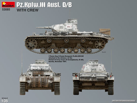 Pz.Kpfw.III Ausf. D/B with Crew