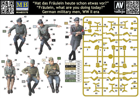 Fräulein, what are you doing today?