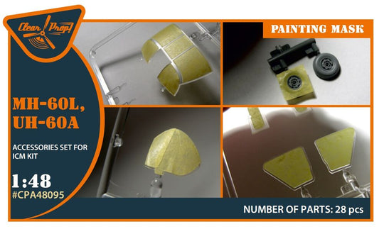 UH-60A, MH-60L painting mask for ICM kit