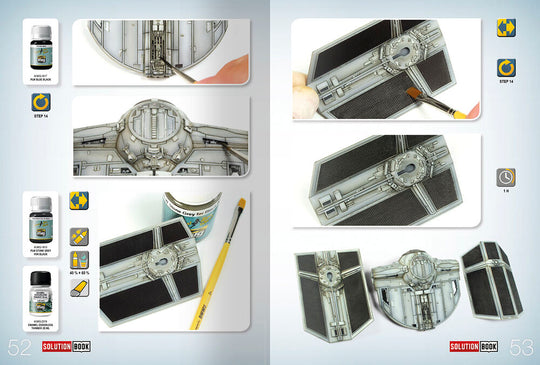 SOLUTION BOOK 05 - How to Paint Imperial Galactic Fighters (English, Castellano, Français, Deutsch)