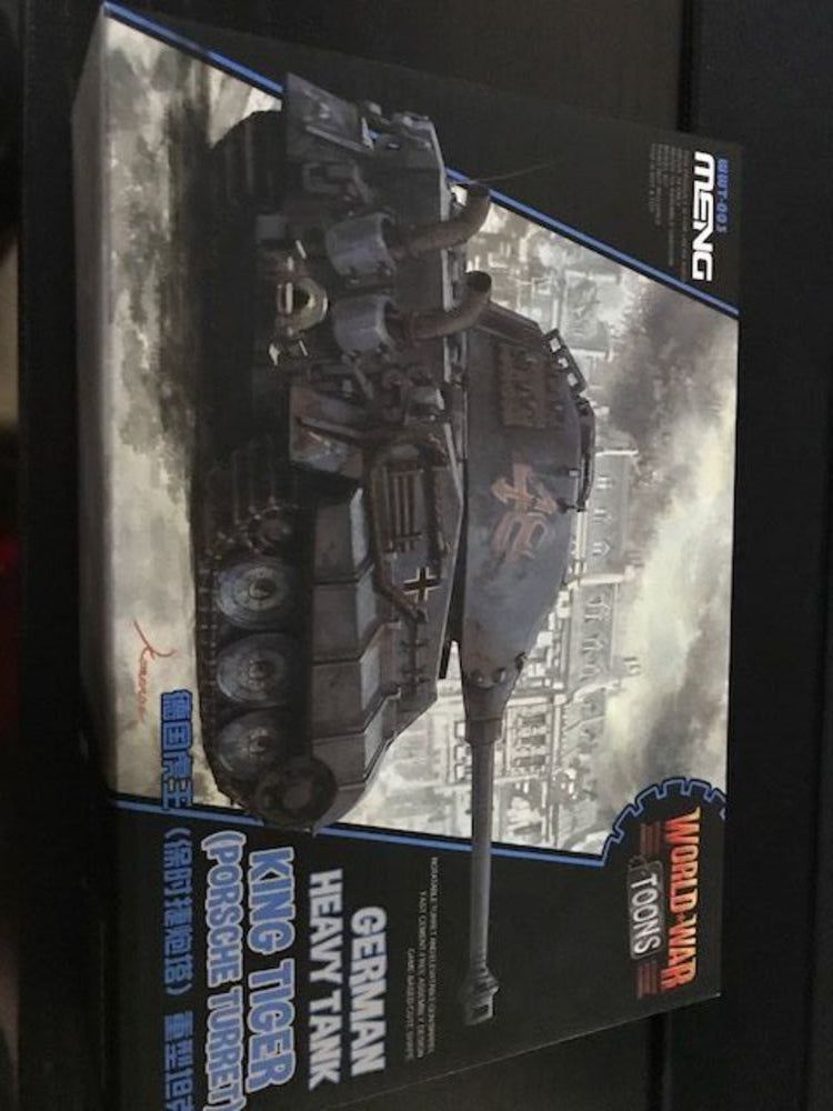 German Heavy Tank King Tiger (Porsche Turret)(cartoon model)