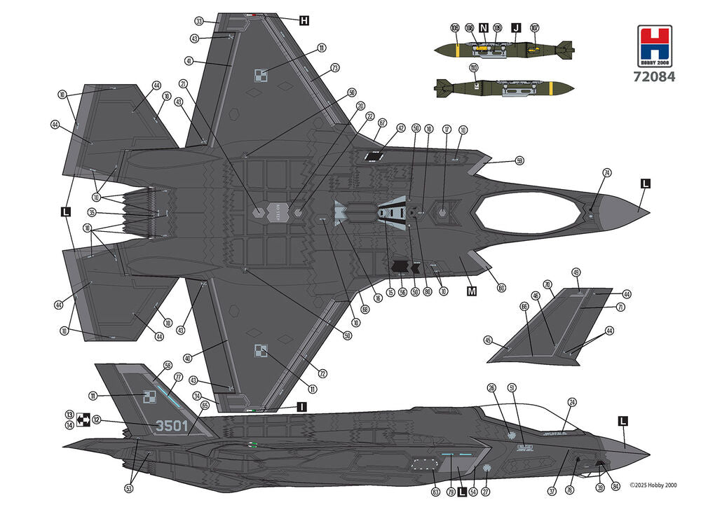 F-35A Husarz Polish Air Force