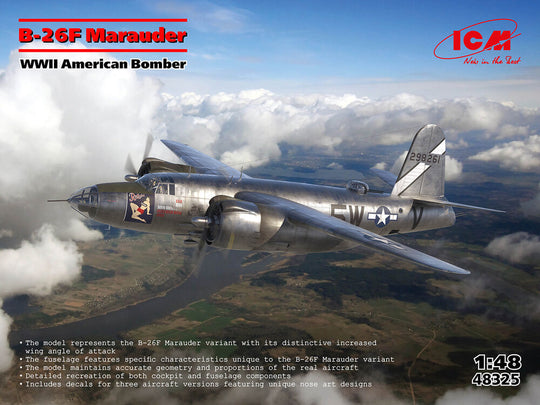 B-26F Marauder, WWII American Bomber