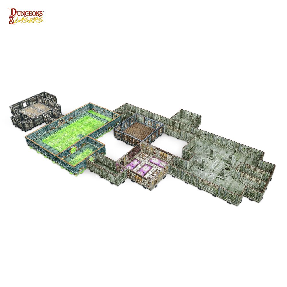 Dungeons & Lasers Starter Set: UNDERCITY HIDEOUT