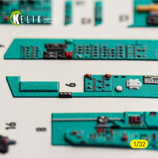 MiG-23 MLD - interior 3D decals for Trumpeter